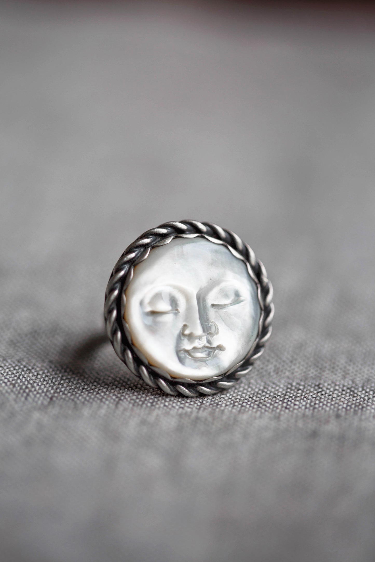 Lady in the Moon Ring