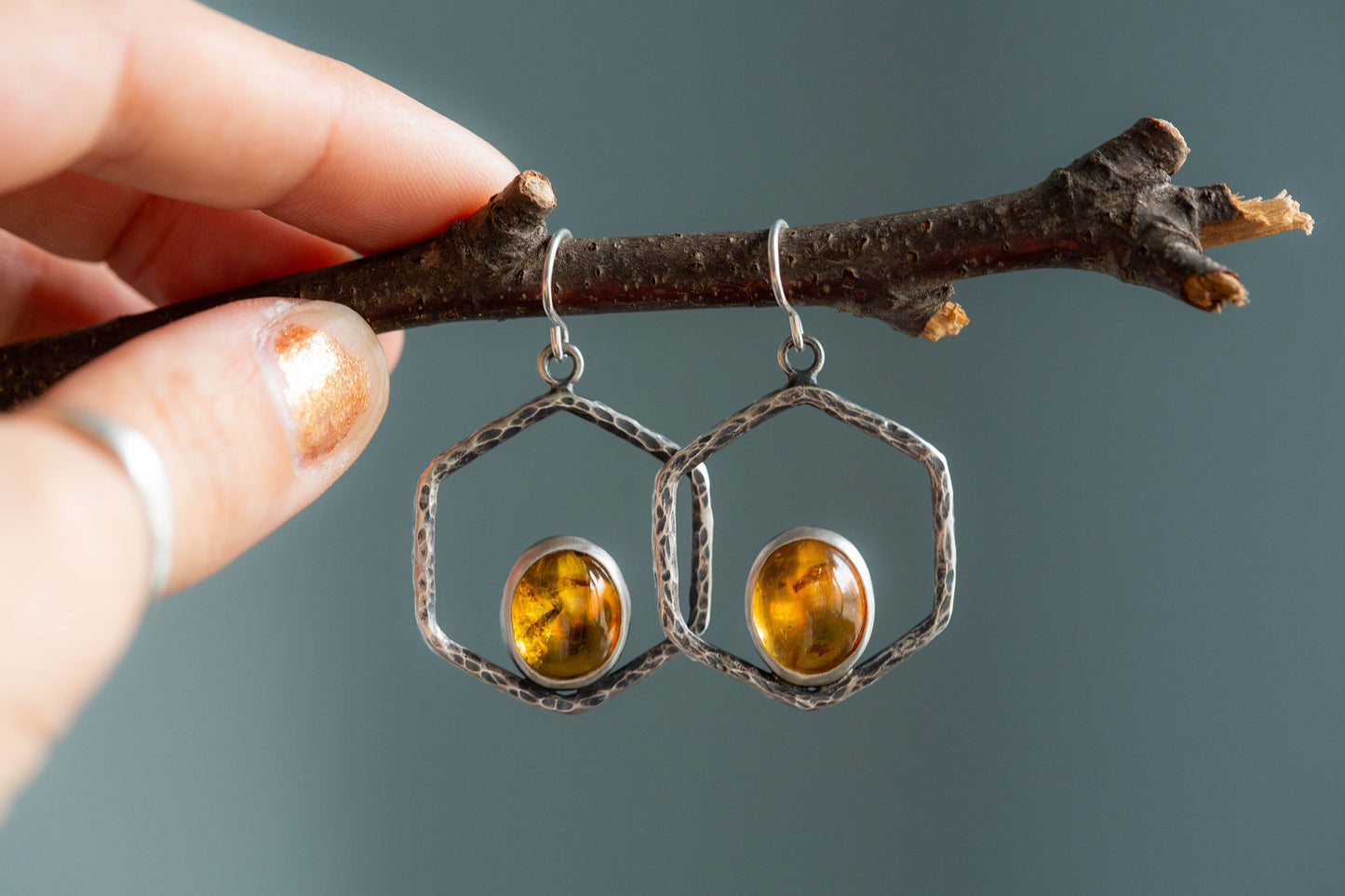 Bee Tree Earrings | #20