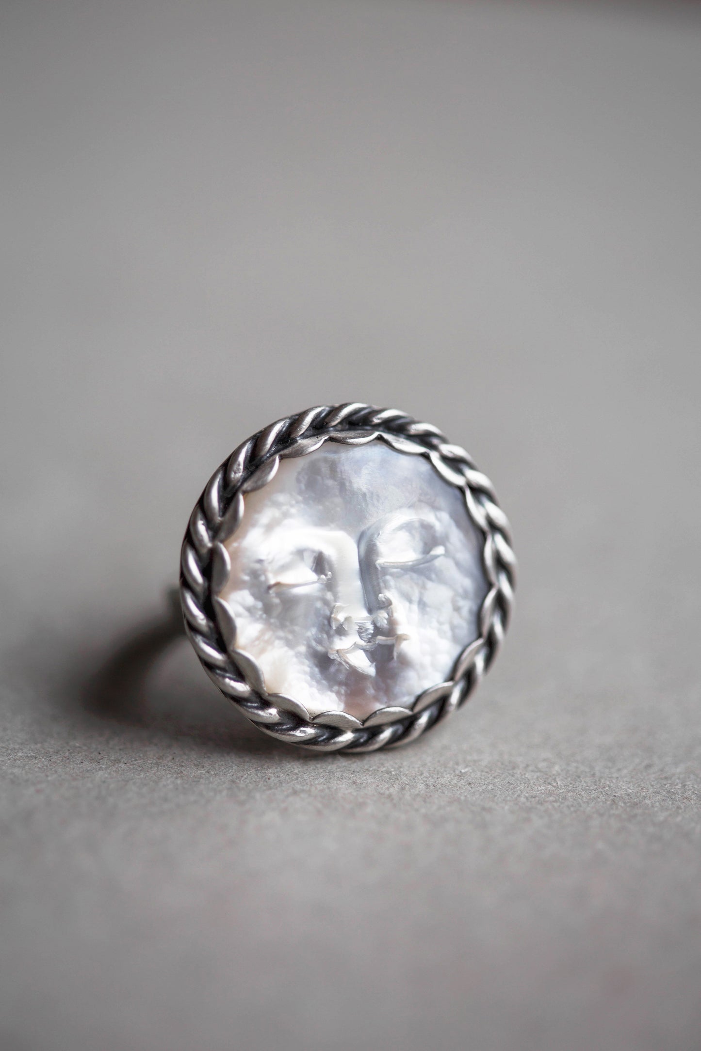 Lady in the Moon Ring