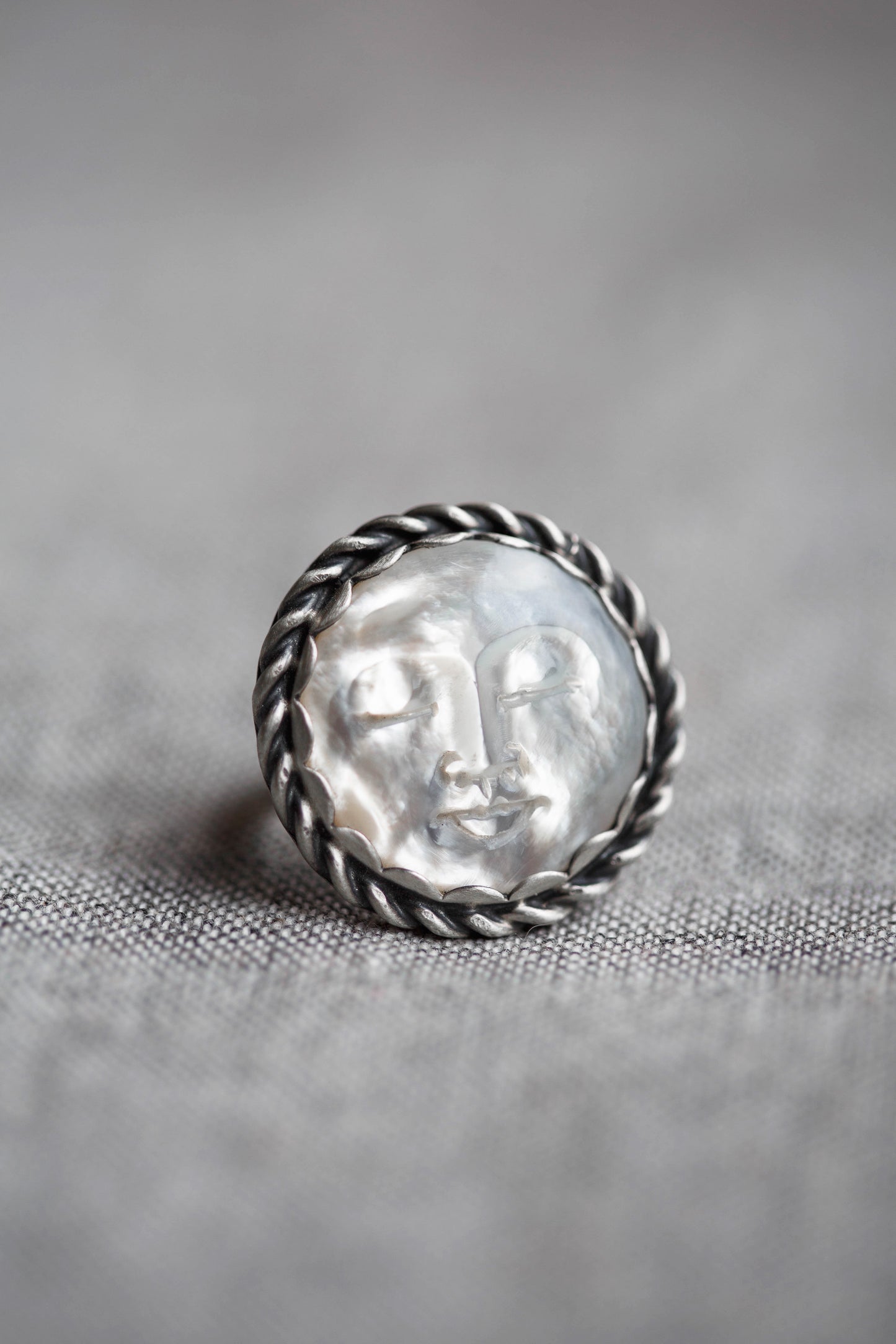 Lady in the Moon Ring