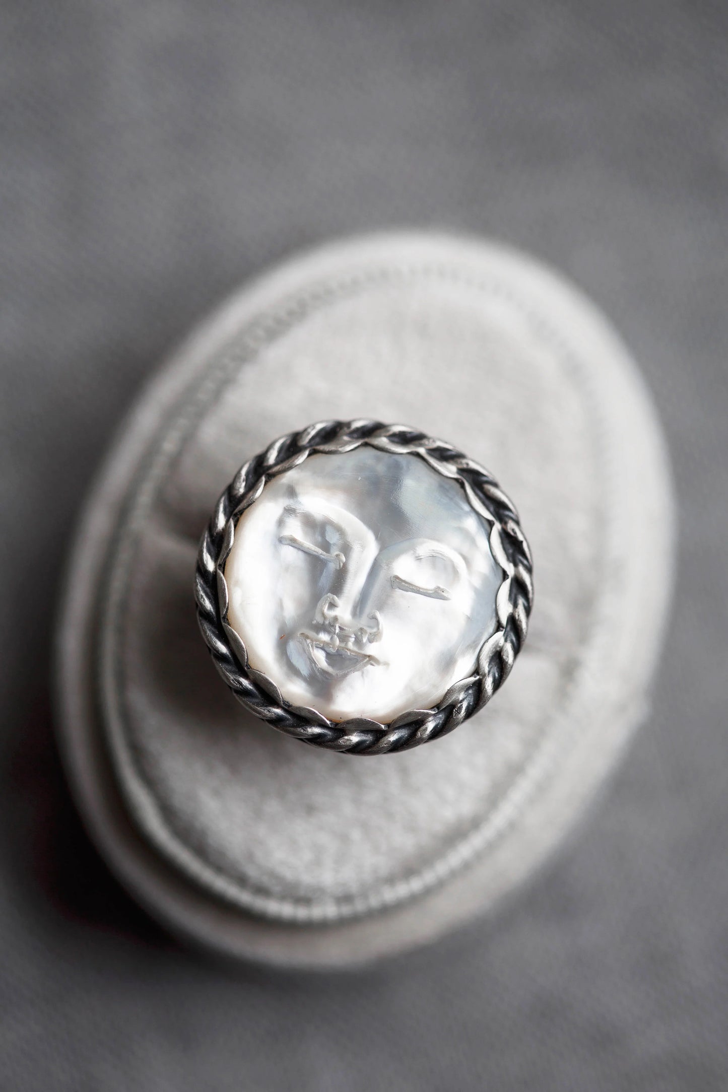 Size 8.5  | Lady in the Moon Ring  |  #16