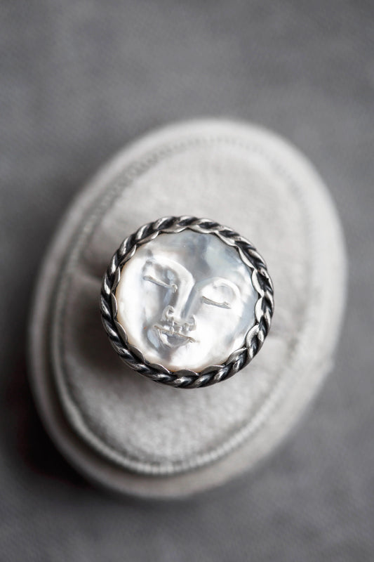 Size 8.5  | Lady in the Moon Ring  |  #16