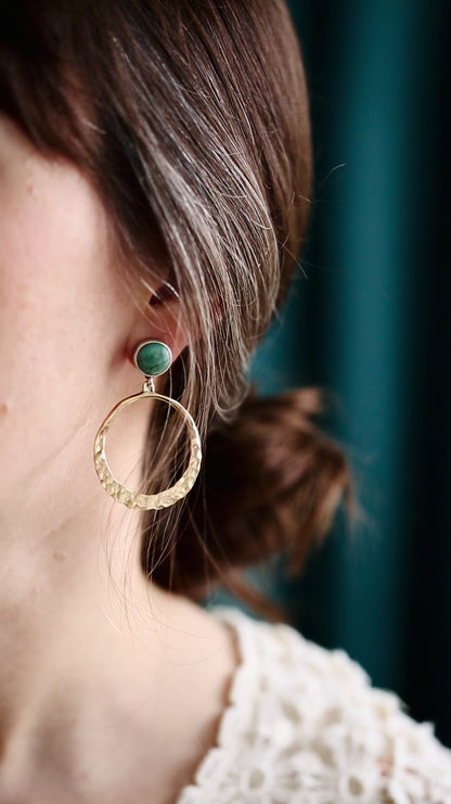 Wayfarer Earrings  |  Made to Order